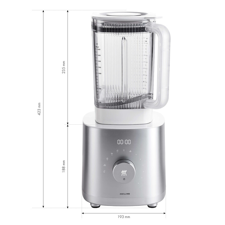 ZWILLING ENFINIGY Frullatore 1,8 L Frullatore da tavolo 1600 W Argento
