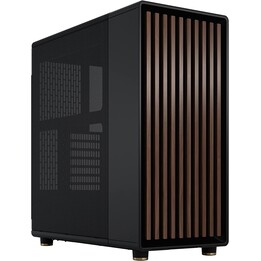Fractal North Charcoal - Preto (estojo de design, FD-C-NOR1C-01)