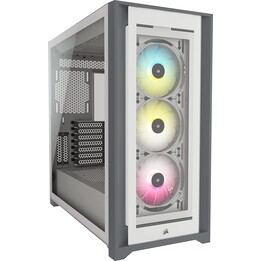 Corsair iCUE 5000X RGB Verre Trempé Blanc - Boîtier/Tour