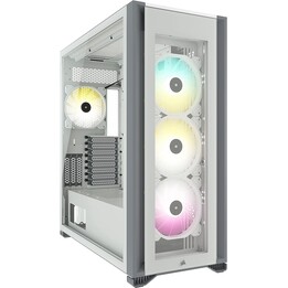 Corsair iCUE 7000X Verre Trempé Blanc - Boîtier/Tour