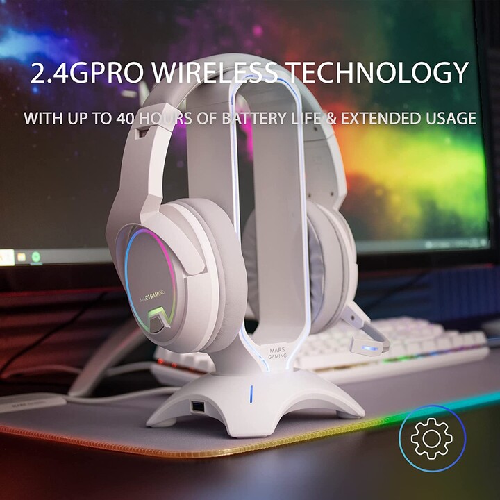 Mars Gaming MHW100 Jack 3.5 Branco