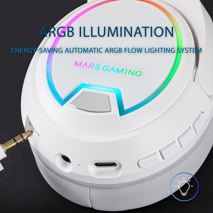 Mars Gaming MHW100 Jack 3.5 White
