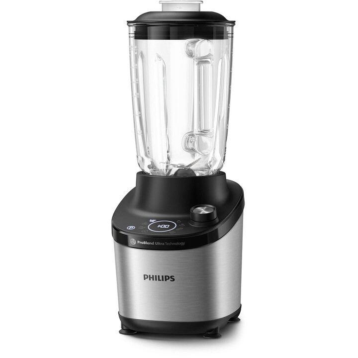 Philips 7000 series HR3760/00 licuadora Batidora de vaso 1500 W Negro, Metálico