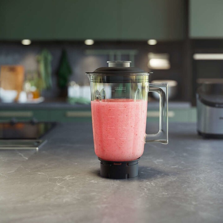 Philips 7000 series HR3760/00 licuadora Batidora de vaso 1500 W Negro, Metálico