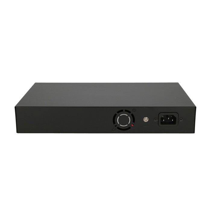 Extralink VIRTUS V3 No administrado L2 Fast Ethernet (10/100) Energía sobre Ethernet (PoE) 1U Negro