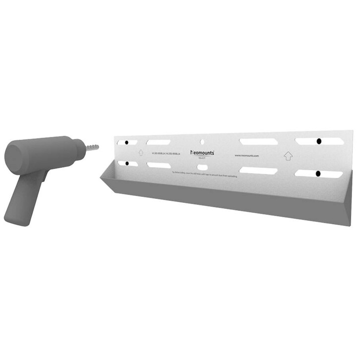 Neomounts WL35S-850BL14 Parede de montagem de TV de 32 a 75 polegadas, Tiltable, Lockable, instalação rápida, preto