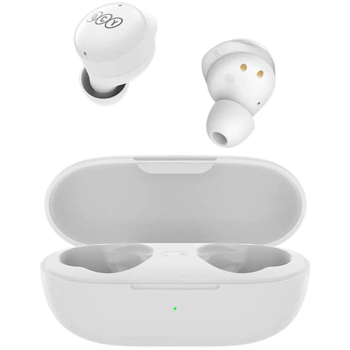 QCY T17 TWS White - Bluetooth Headphones