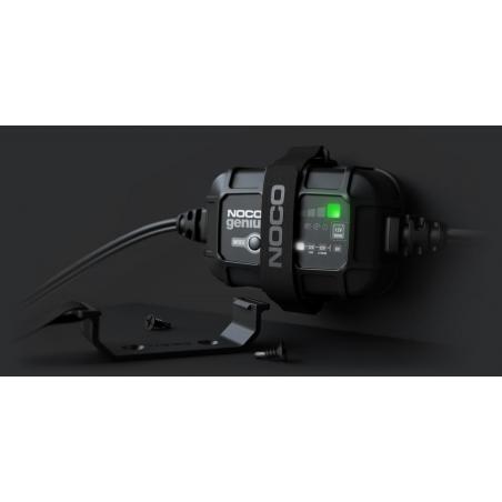NOCO GENIUS5 Cargador de baterías de 5A para baterías de 6V/12V con función de mantenimiento y desulfuración