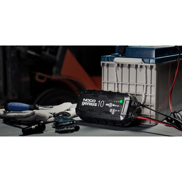 NOCO GENIUS10 EU 10A Batterieladegerätfür6V/12V Batterien mit Wartungs- und Entschwefelungsfunktion