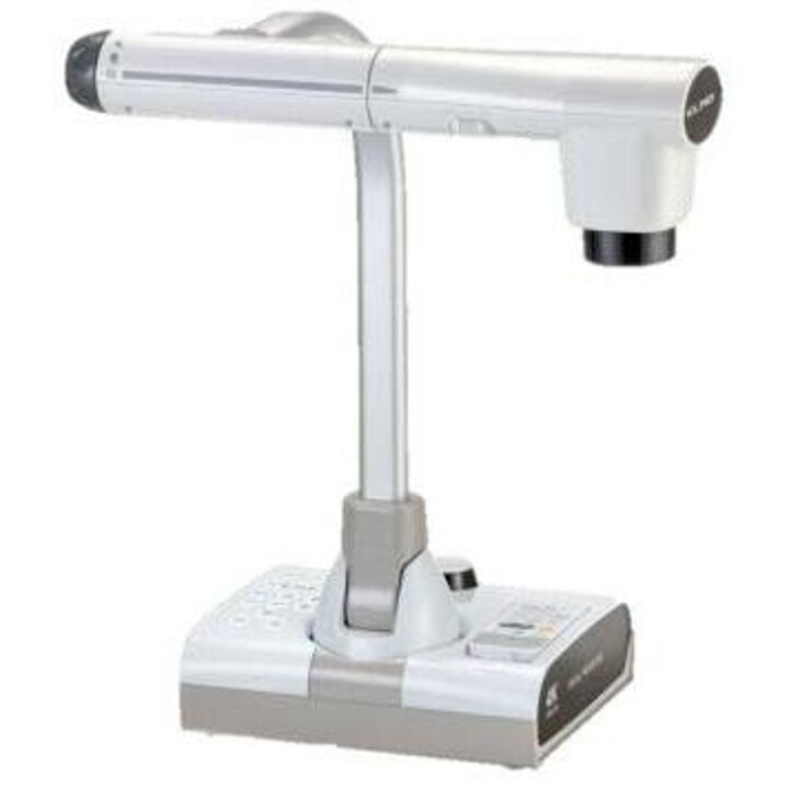 Cámara de documentos Elmo L-12G (4K, zoom óptico de 12x/zoom digital de 16x, USB-C, USB-A, HDMI, RGB, micrófono)