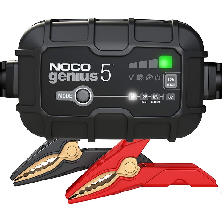 NOCO GENIUS5 5A Batterieladegerätfür6V/12V Batterien mit Wartungs- und Entschwefelungsfunktion