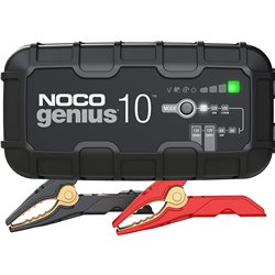 Carregador de bateria NOCO GENIUS10 EU 10A para baterias de 6V/12V com função de manutenção e dessulfurização