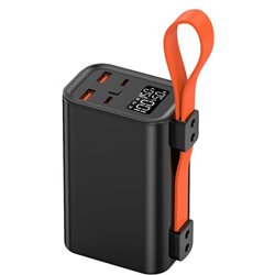 Externer Akku/Powerbank Leotec PowerBank 30000mAh PD 100W/ Kompatibel mit Laptops