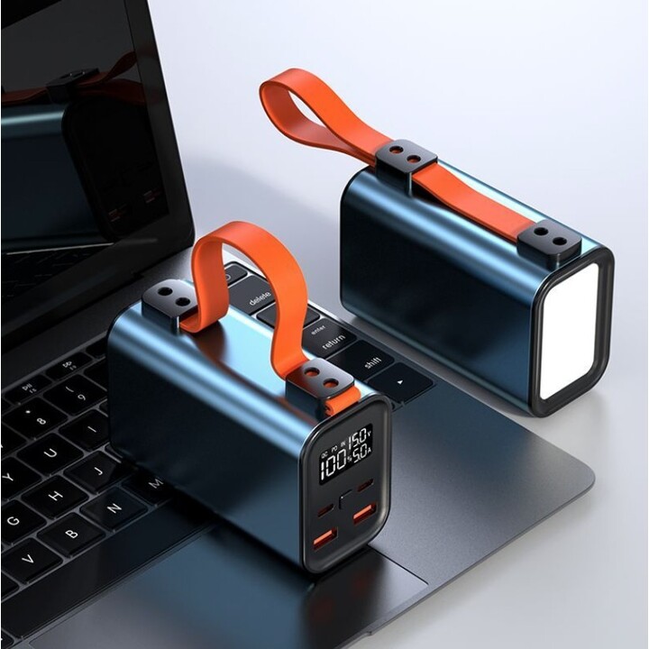 Externer Akku/Powerbank Leotec PowerBank 30000mAh PD 100W/ Kompatibel mit Laptops