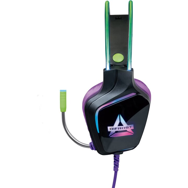Cuffie da gioco con microfono FR-TEC BIFROST/ Jack 3.5/ Viola