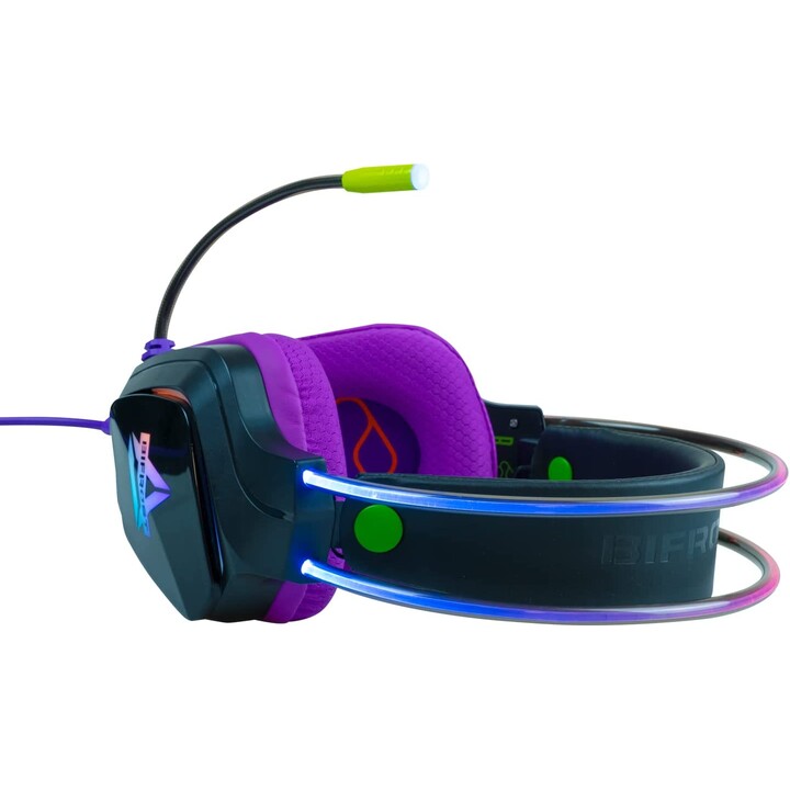 Cuffie da gioco con microfono FR-TEC BIFROST/ Jack 3.5/ Viola