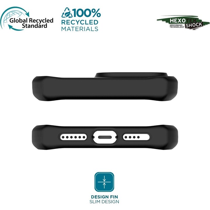 Tasche iPhone 14 Pro - antimikrobiell - 100% recycelt - Spectrum