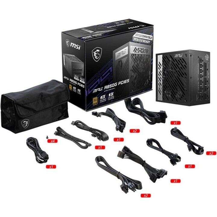 Fuente de alimentación para PC MSI MPG A850G PCIE5 - ATX3.0