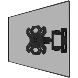 Neomounts Level-850 WL40S-850BL12 Full Motion TV Mount Wall, 32-55 Zoll, max 40 kg, schwarz