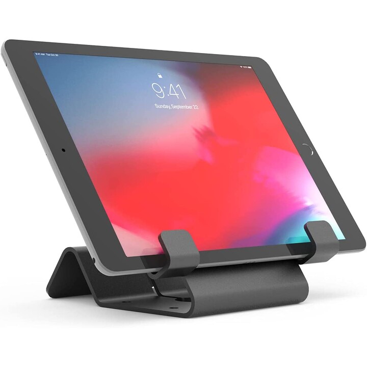 Universal security tablet stand with Universal Tablet Lock - Secures all tablets - Black
