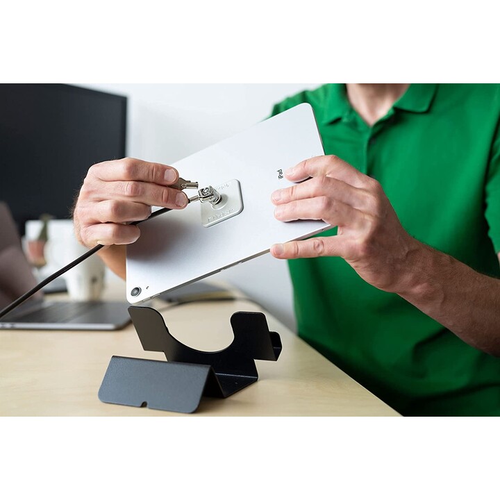 Soporte de seguridad universal para tableta con Universal Tablet Lock - Asegura todas las tabletas - Negro