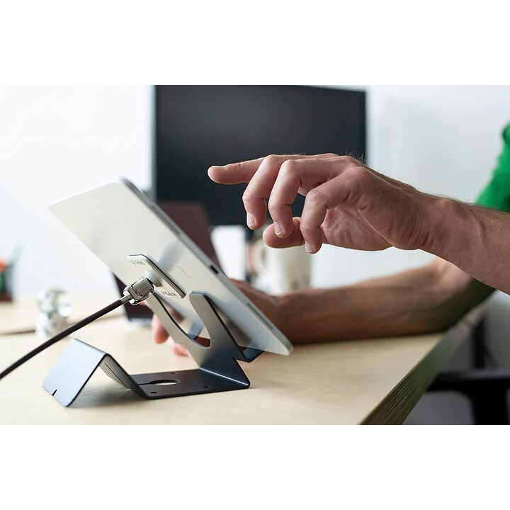 Soporte de seguridad universal para tableta con Universal Tablet Lock - Asegura todas las tabletas - Negro