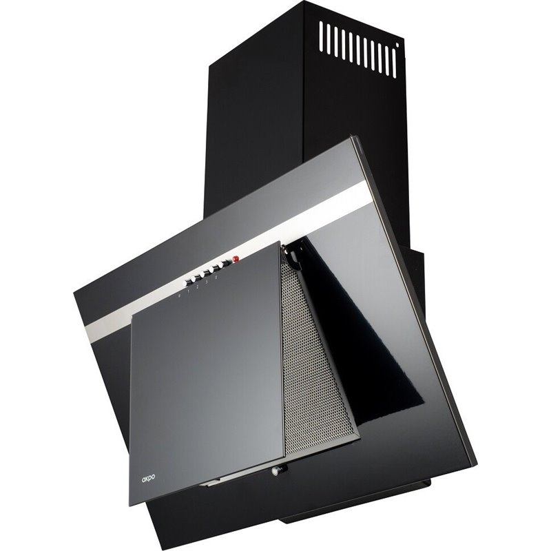 Akpo WK-4 Nero Line Eco 50 Wandmontiert Schwarz