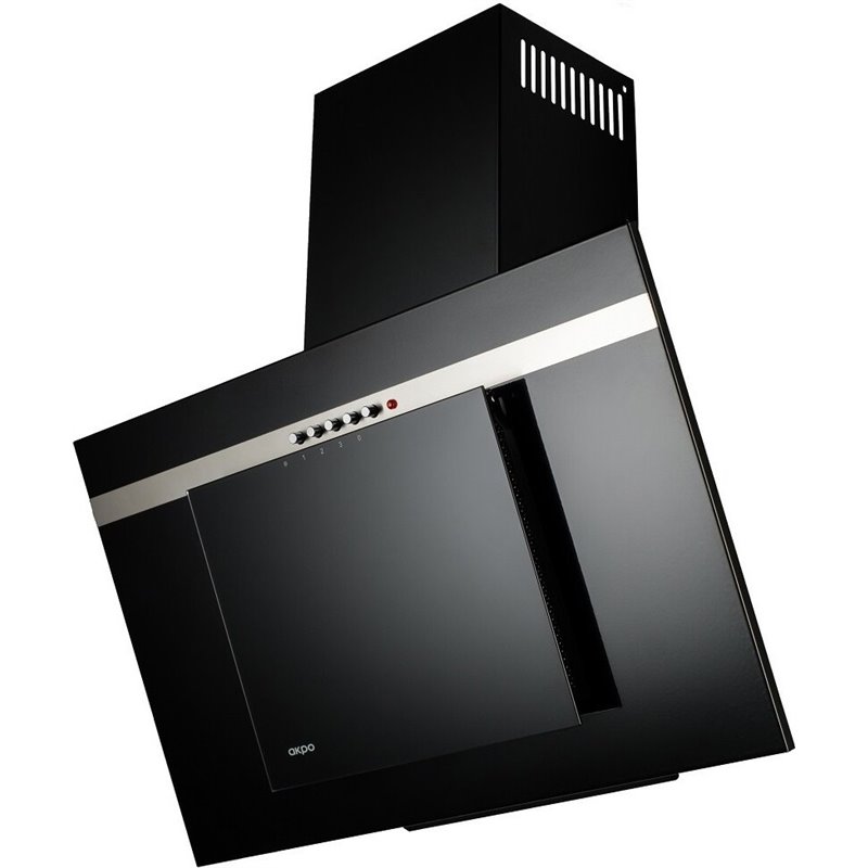 Akpo WK-4 Nero Line Eco 50 Wandmontiert Schwarz