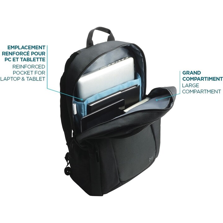 Theone Rucksack 14-15,6 blauer Reißverschluss