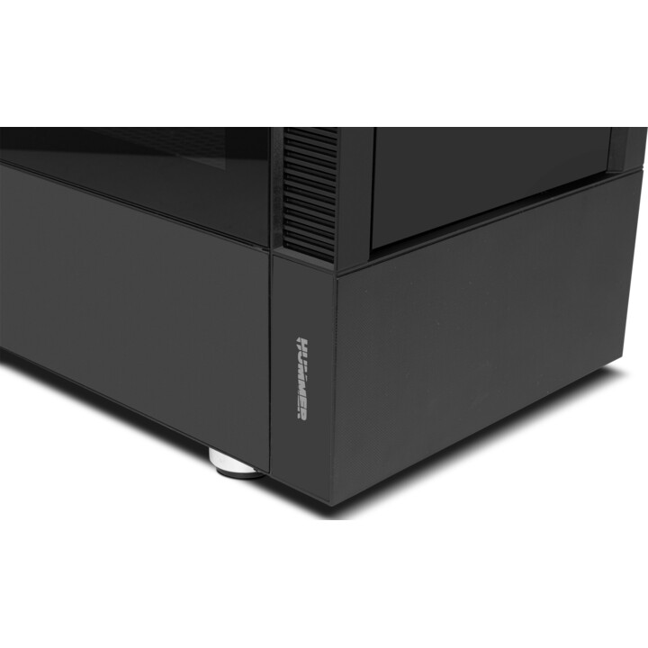 MID-TOWER/ATX CASE NOX HUMMER NEMESIS S/USB3.0 SOURCE BLACK ARGB W/WINDOW