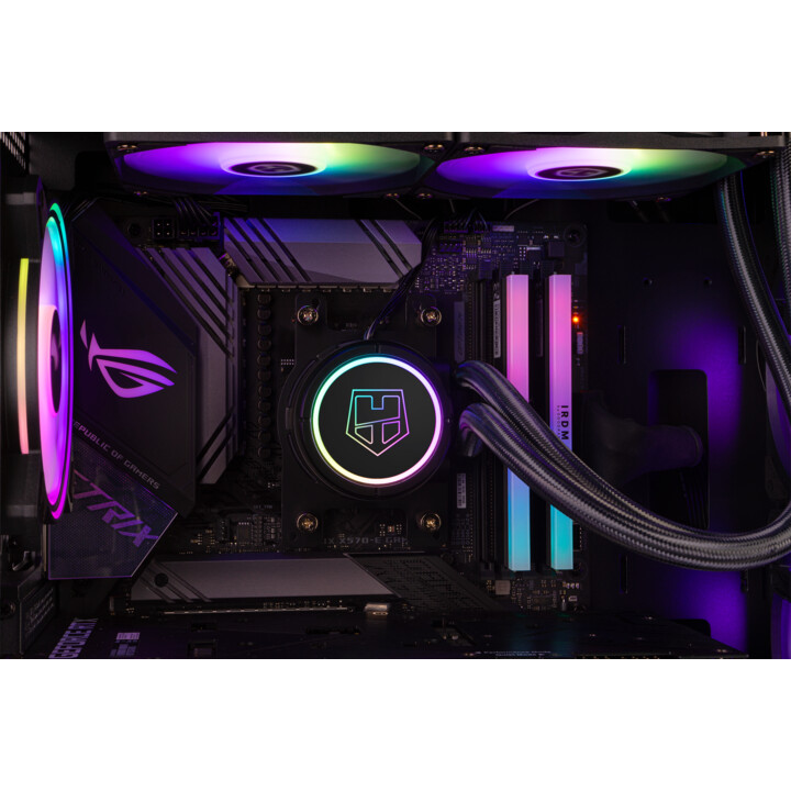 MID-TOWER/ATX CASE NOX HUMMER NEMESIS S/USB3.0 SOURCE NOIR ARGB W/WINDOW