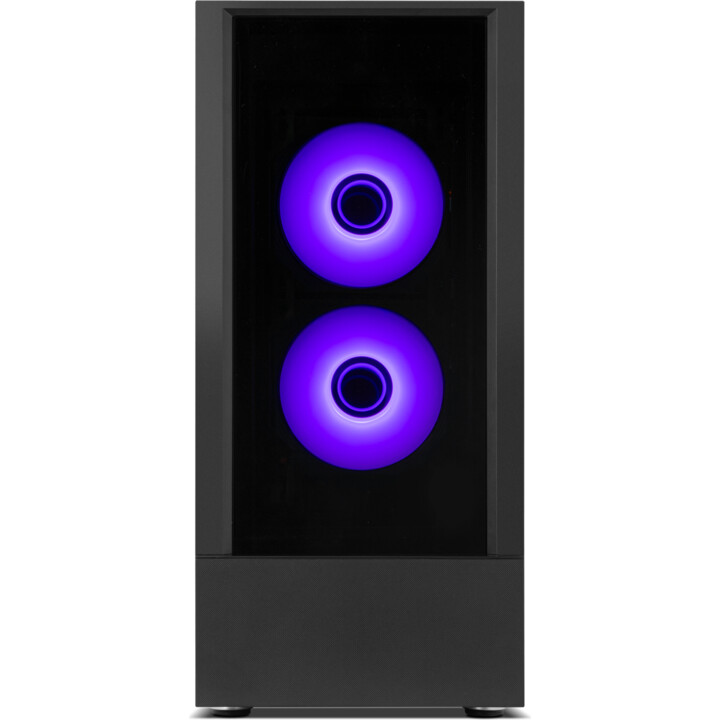 MID-TOWER/ATX CASE NOX HUMMER NEMESIS S/USB3.0 SOURCE NOIR ARGB W/WINDOW