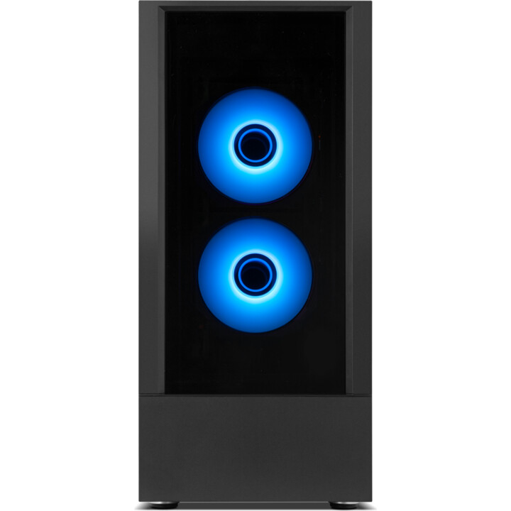 MID-TOWER/ATX CASE NOX HUMMER NEMESIS S/USB3.0 SOURCE BLACK ARGB W/WINDOW
