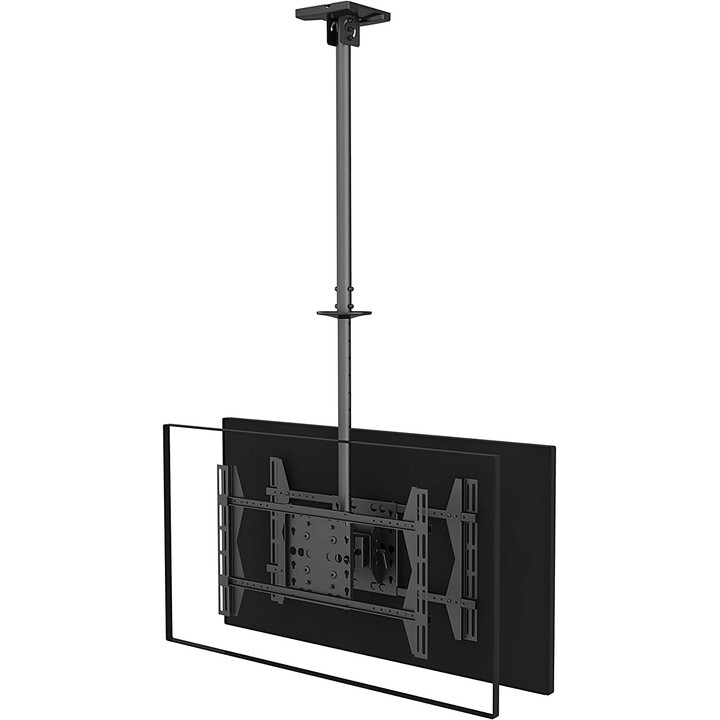 EQUIP 32-65" CEILING TV MOUNT FOR 2 TVS