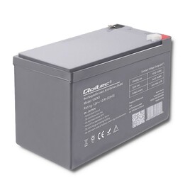 Qoltec 53049 AGM Battery | 12V | 12Ah