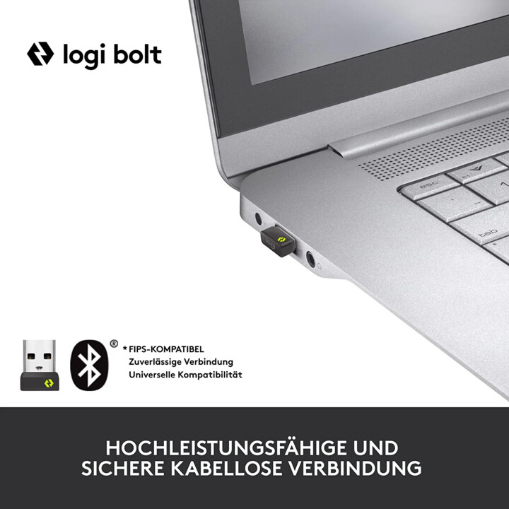Logitech MX Keys Wireless Tastatur (Hintergrundbeleuchtung ohne Handballenauflage)
