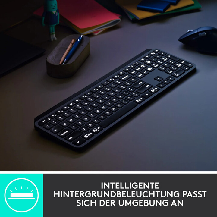 Tastiera wireless Logitech MX Keys (retroilluminata senza poggiapolsi)