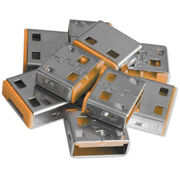 Lindy Blocco Porta Usb-A, 10 Pezzi, Senza