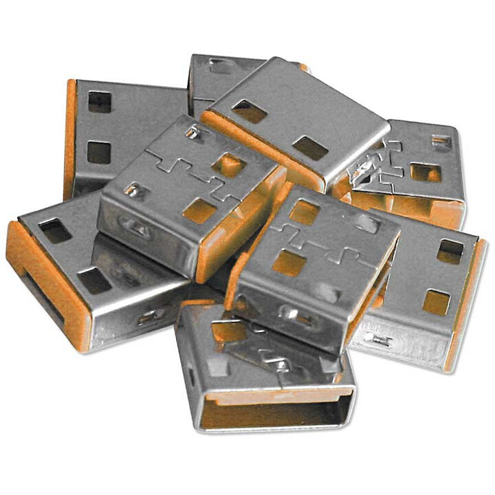 Lindy Usb-A Port Blocker, 10 Pieces, Without