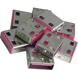 LINDY USB-A PORT BLOCKER, 10 PIECES, WITHOUT