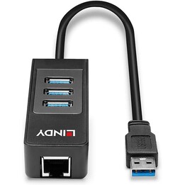 LINDY USB 3.AA GIGABIT ETHERNET ADAPTER MIT HU
