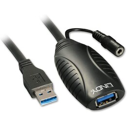 Câble D'Extension Actif Lindy Usb 3.0, 10M
