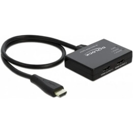 Teiler HDMI 1 x Entrada HDMI 2 x Salida HDMI 4K 60 Hz