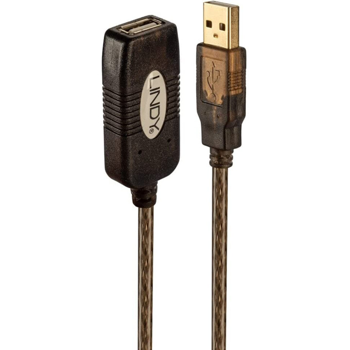 LINDY EXTENSION ACTIVA USB 2.0, 20M