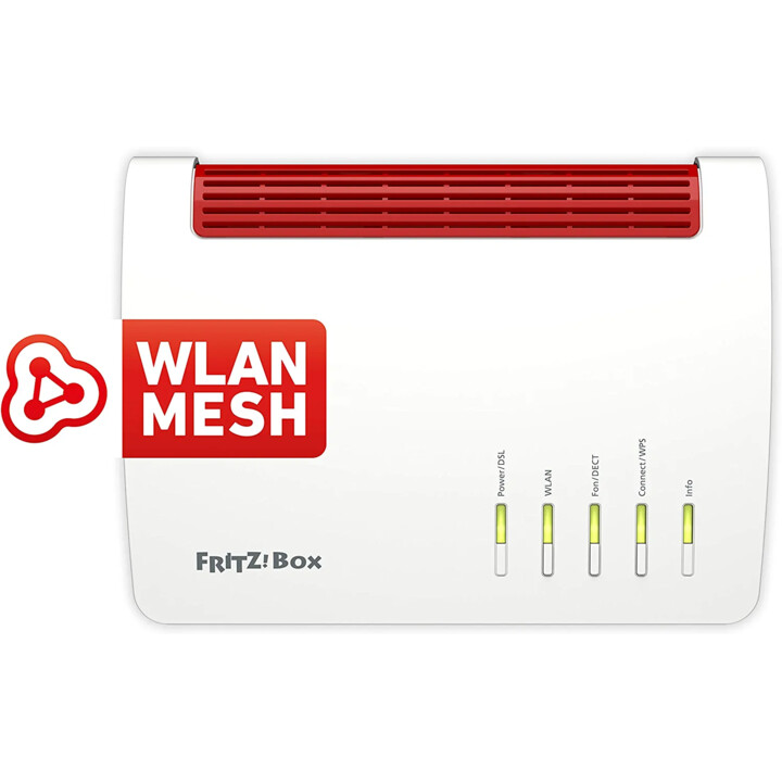 AVM FRITZ Box 7530 AX (Wi-Fi 6 -WLAN AX for the IP-based DSL connection)