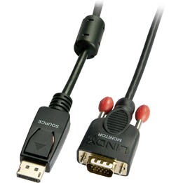 LINDY DISPLAYPORT TO VGA CABLE, 2M