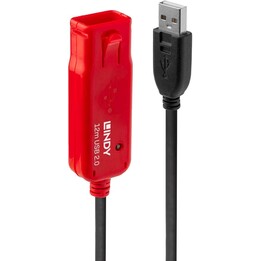 Lindy 42782 cavo USB USB 2.0 12 m USB A 0,48 Gbit/s Nero