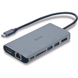 LINDY MINI DOCK FÜR LAPTOP USB 3.2 TYP C