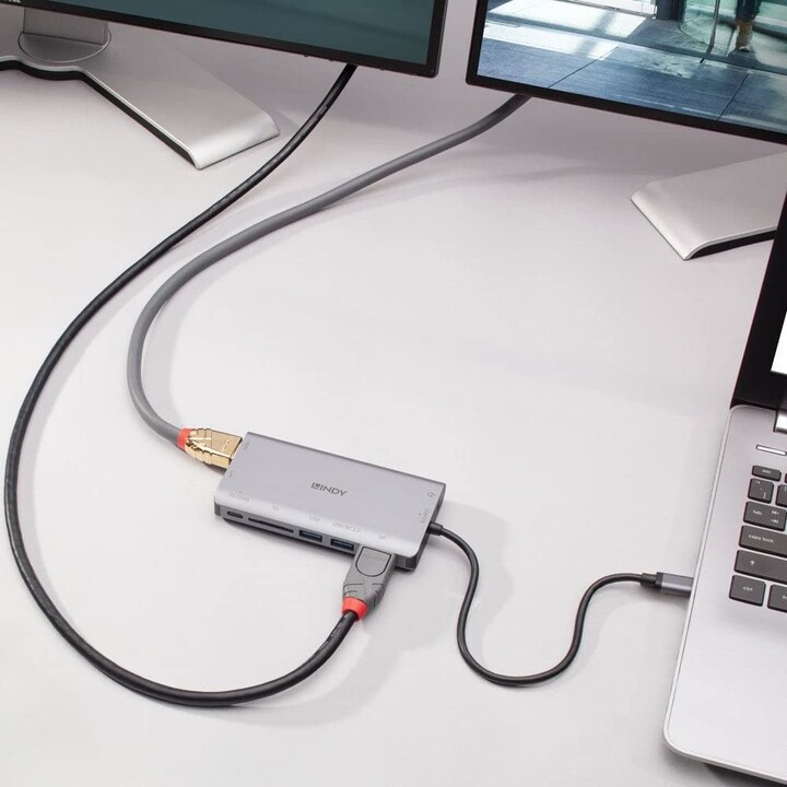 LINDY MINI DOCK PER LAPTOP USB 3.2 TIPO C