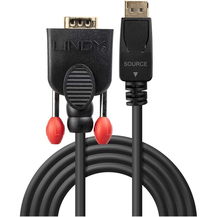 CÂBLE LINDY DISPLAYPORT VERS VGA, 2M